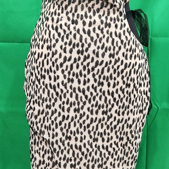 Sequined lace wiggle bodycon strapless dress size large brand new pinup - Picture 7 of 16